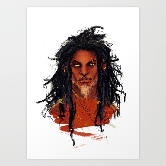 lion king scar art by ink_mad artist spotlight