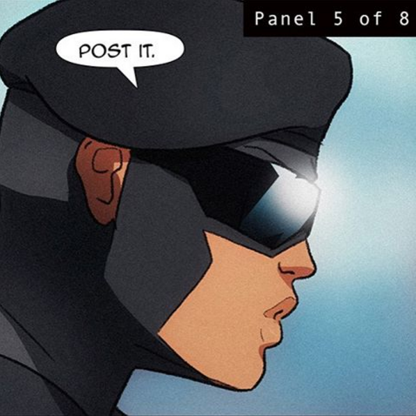 trill league black comic DC comic parody