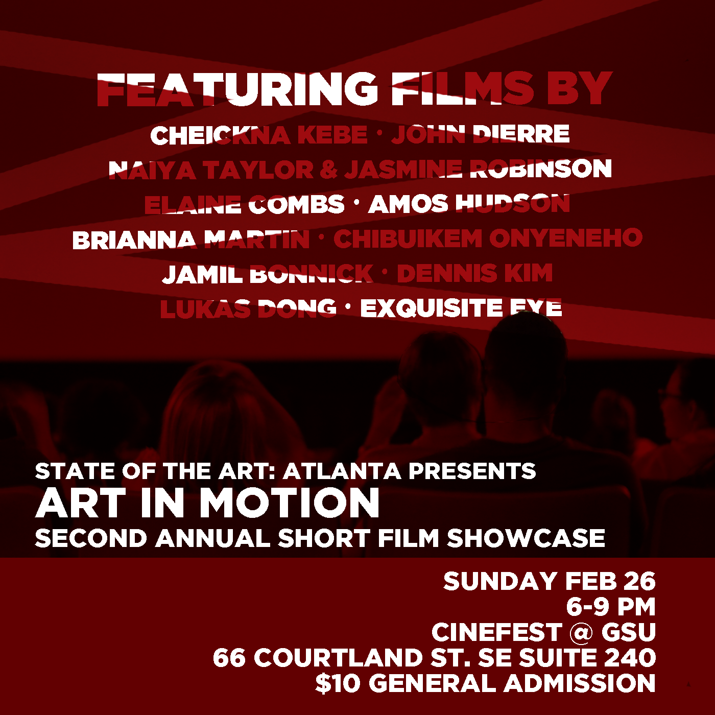 Sate of the Art: Atlanta Art in Motion short film showcase